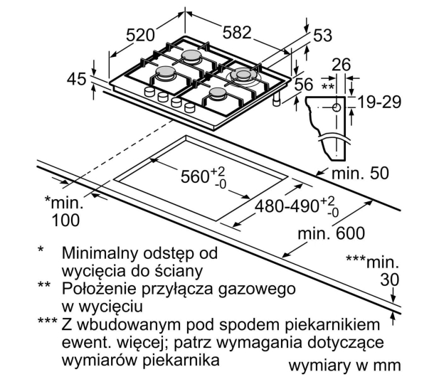 Bosch PCH6A5I90 - 1343543 - zdjęcie 5